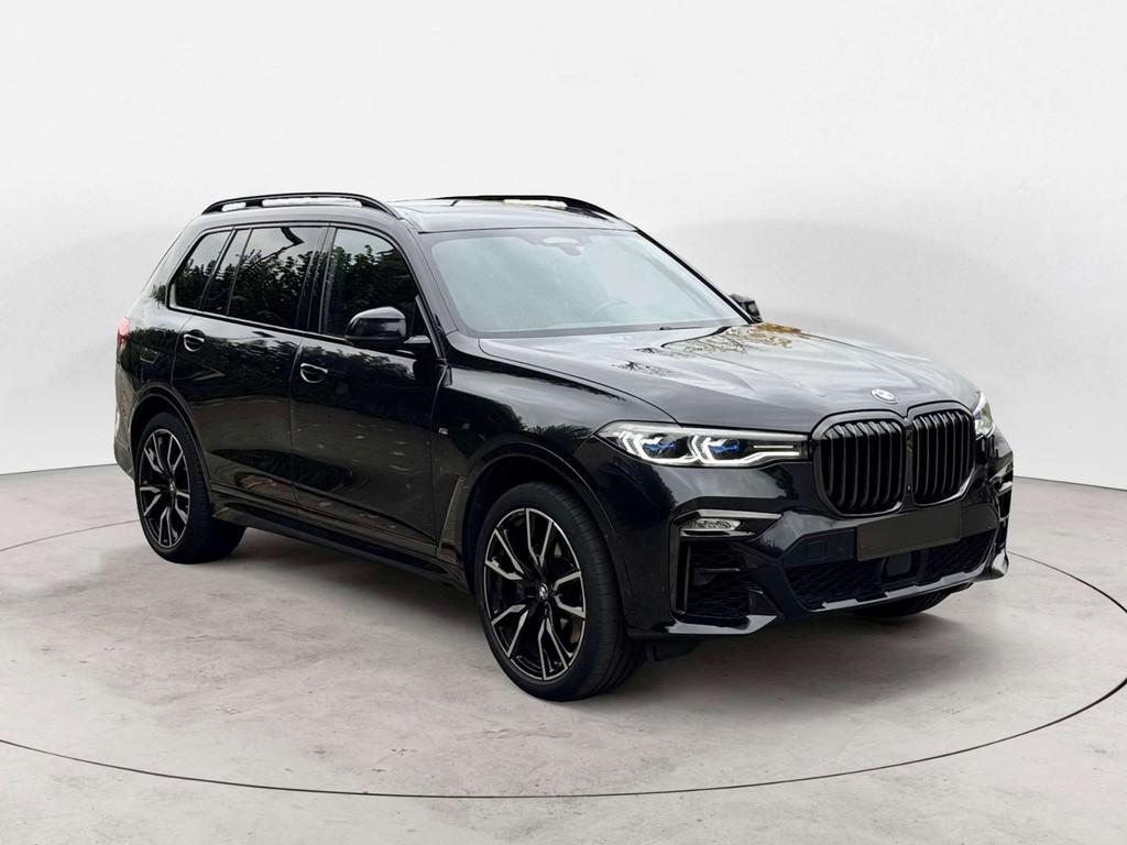 BMW X7 3.0D 340 Cv X-Drive40 Pack M 7 Places Head-up Pano Sk, Auto's, USB, Gebruikt, Leder, Diesel