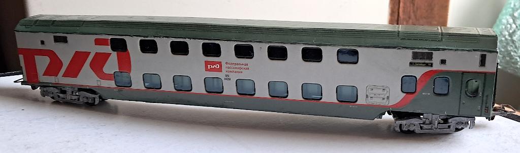 Wagon RZD (rare) H0, Hobby & Loisirs créatifs, Trains miniatures | HO, Utilisé, Wagon, Autres marques, Enlèvement ou Envoi