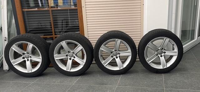 propere velgen 17 inc 5x112, Auto-onderdelen, Banden en Velgen, Banden en Velgen, Zomerbanden, 17 inch, 235 mm, Gebruikt, Ophalen