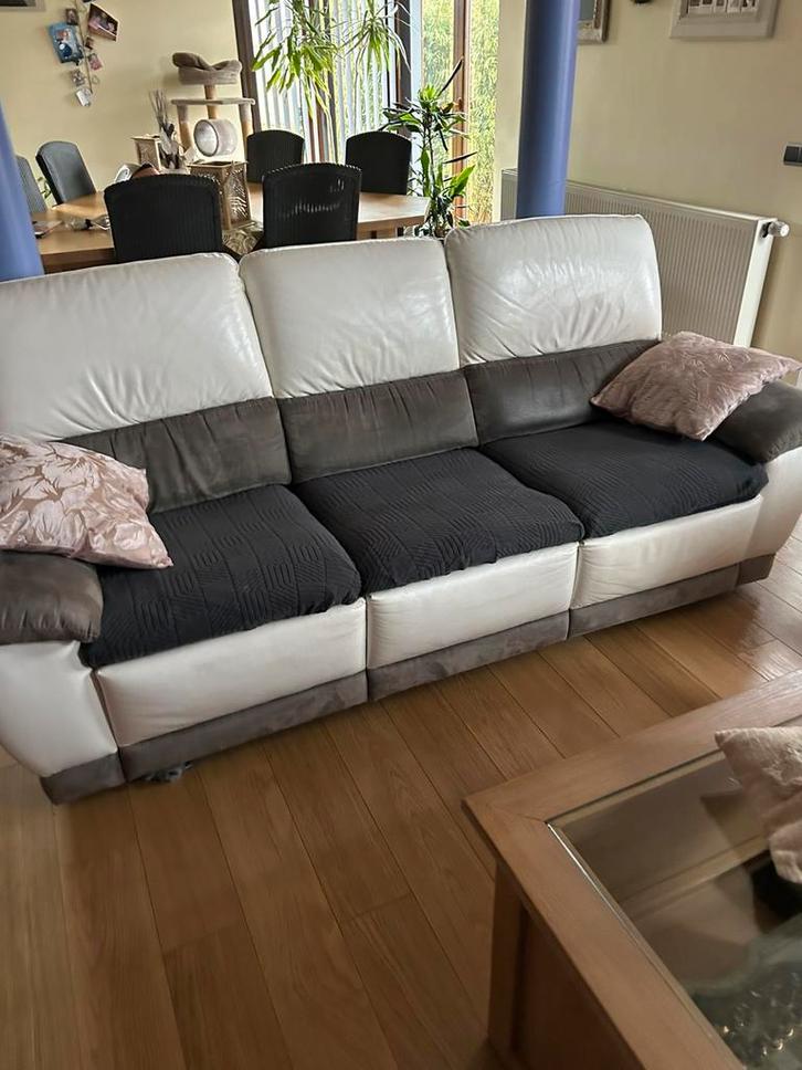 Salon 3+2 Chateau d Ax, Maison & Meubles, Canapés | Salons, Utilisé, Banc droit, Quatre personnes ou plus, 150 à 200 cm, Moins de 75 cm