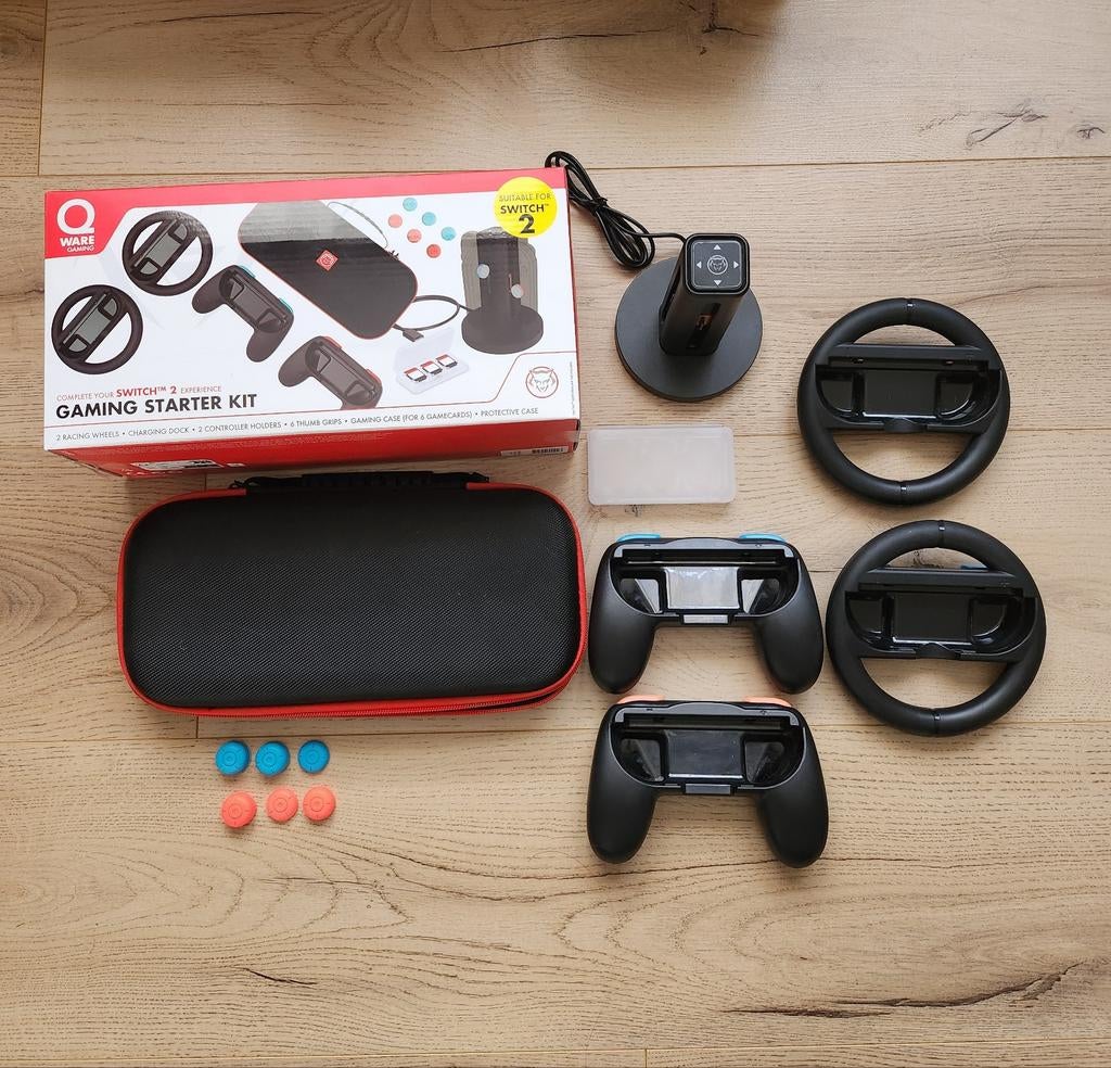 Accessoires du kit de démarrage pour joueurs Switch 2, Consoles de jeu & Jeux vidéo, Consoles de jeu | Nintendo Switch, Enlèvement ou Envoi