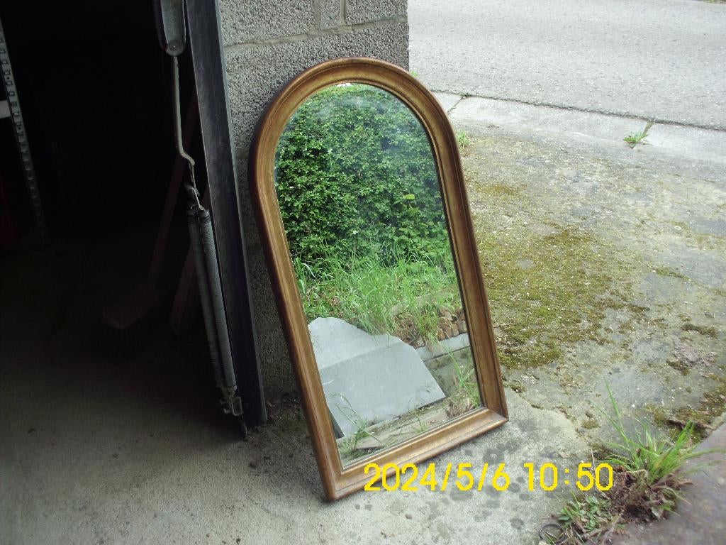 Miroir ancien, Antiquités & Art, Curiosités & Brocante, Enlèvement