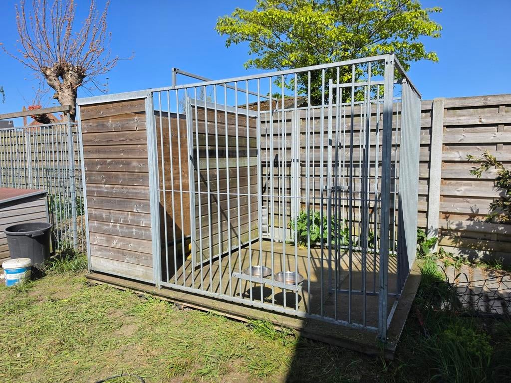 Hondenren met vloer 3m x 2m, Ophalen