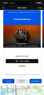 3x tickets Bankzitters - 20.03.2026 - 20:30, Drie personen of meer, Maart