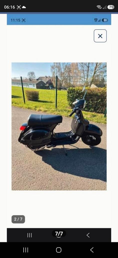 Vespa px lml 125 4T, Vélos & Vélomoteurs, Enlèvement