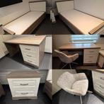 Slaapkamerset met 2 x 1 persoonsbed, Enlèvement, Comme neuf