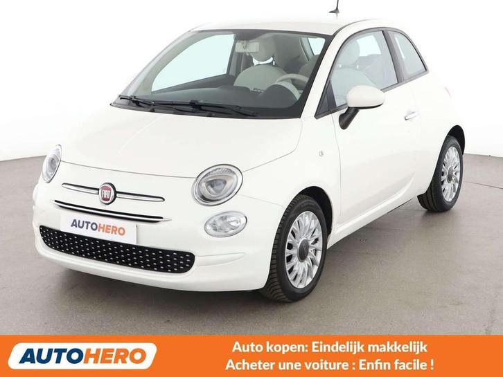 Fiat 500 1.2 Lounge (bj 2020, automaat), Auto's, Fiat, Te koop, ABS, Airbags, Airconditioning, Bluetooth, Boordcomputer, Centrale vergrendeling