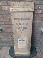 Deksel munitiekist, Ophalen