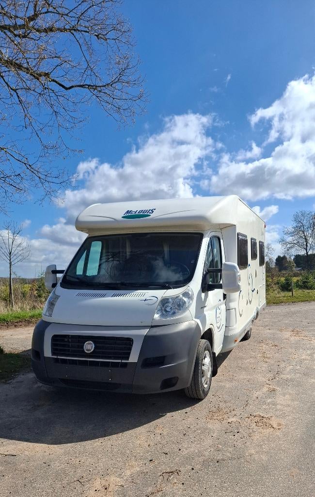 Camping car, Caravanes & Camping, Camping-cars, Jusqu'à 4, 5 à 6 mètres, Fiat, Boîte manuelle