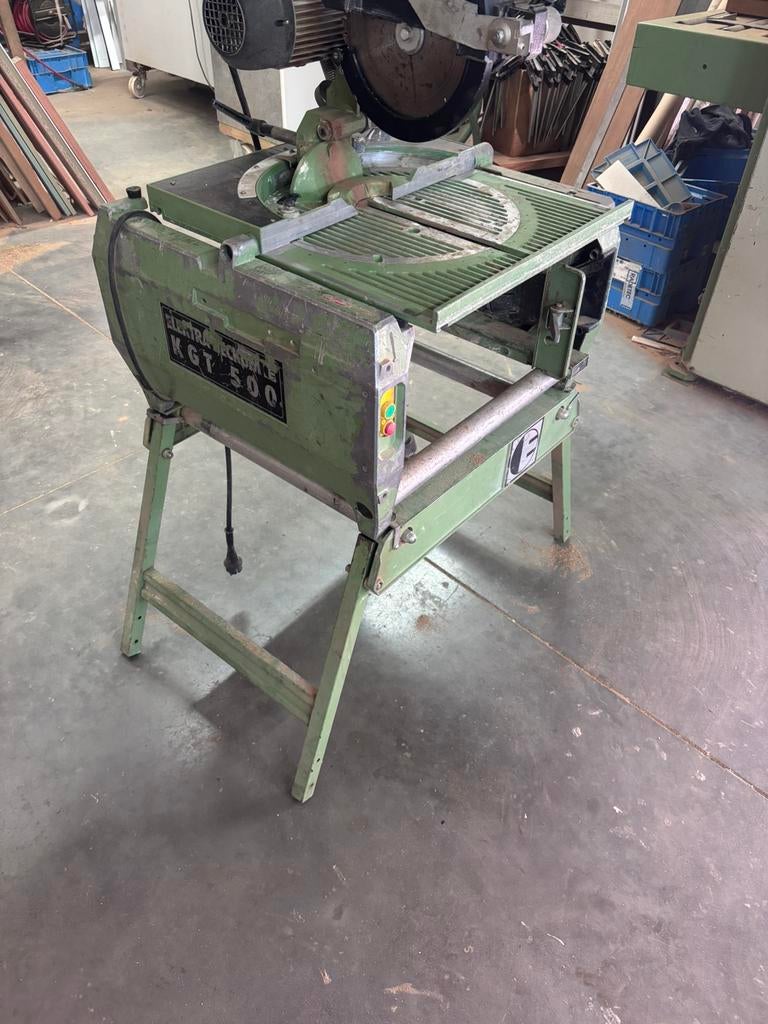 Elecktra Beckum kgt 500, Ophalen, Gebruikt, 600 tot 1200 watt, Afkortzaag