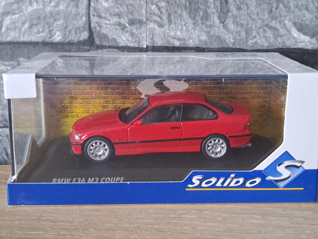 BMW M3 E36 coupe RED 1/43ème, Hobby en Vrije tijd, Modelauto's | 1:43, Solido, Auto, Solido, Nieuw
