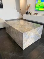 Marmeren salontafel, Huis en Inrichting, Tafels | Salontafels, Ophalen, Zo goed als nieuw