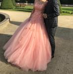 Robe de soirée rose saumon à donner, Vêtements | Femmes, Robes, Enlèvement, Porté, Taille 36 (S), Rose