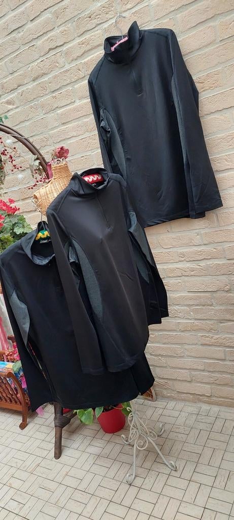 3st sporttruitjes maat m crivit, Kleding | Dames, Sportkleding, Maat 38/40 (M), Zwart, Overige typen, Ophalen of Verzenden
