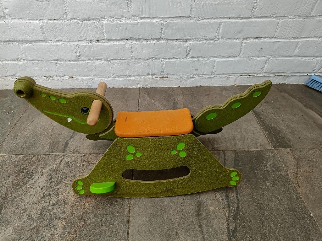 Schommelpaard / krokodil, Ophalen, Gebruikt