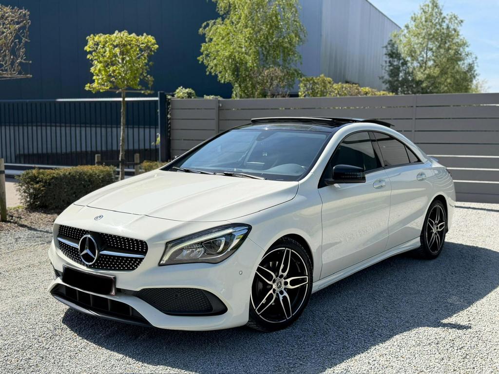 Mercedes-benz Cla200 cdi 207.000km 2017 Amg-packet, Auto's, CLA, Achterwielaandrijving, Wit, Leder