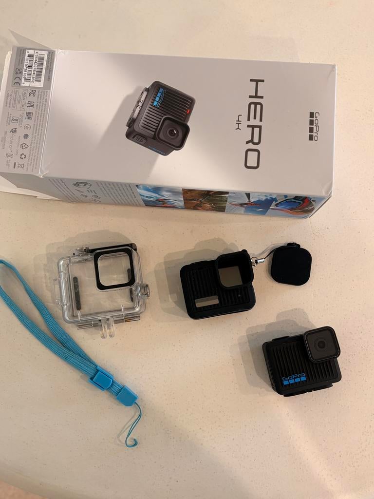 GoPro HERO (2024) — Kit complet, TV, Hi-fi & Vidéo, Caméras action, Comme neuf, GoPro, Enlèvement ou Envoi