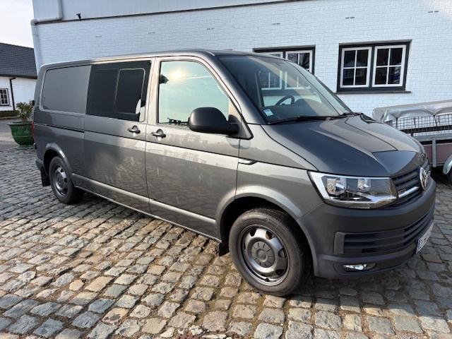 VW T6.  2.0tdi "DUBBEL CABINE" " 4-MATIC " DSG, Auto's, Volkswagen, Particulier, Transporter, 4x4, ABS, Achteruitrijcamera, Airconditioning