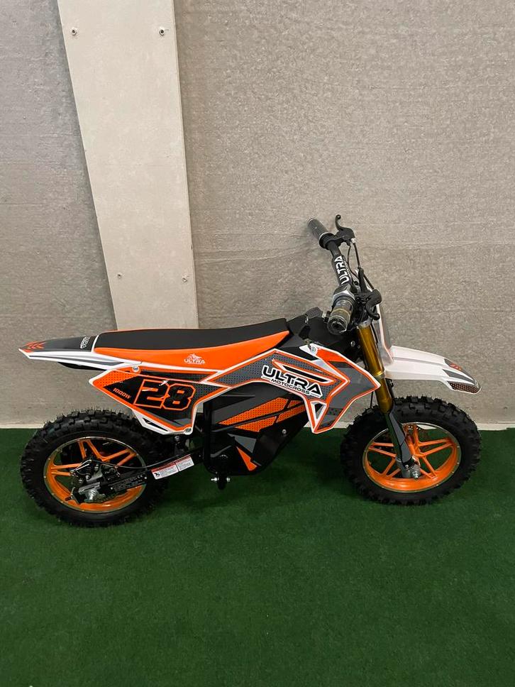 Nieuwe Ultra 1000 watt elektrische oranje kinder crossmotor, Enfants & Bébés, Jouets | Extérieur | Véhicules à batterie, Neuf