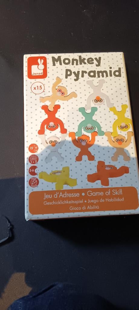 Jeu de société Monkey Pyramid, Enlèvement ou Envoi, Comme neuf, Autres types