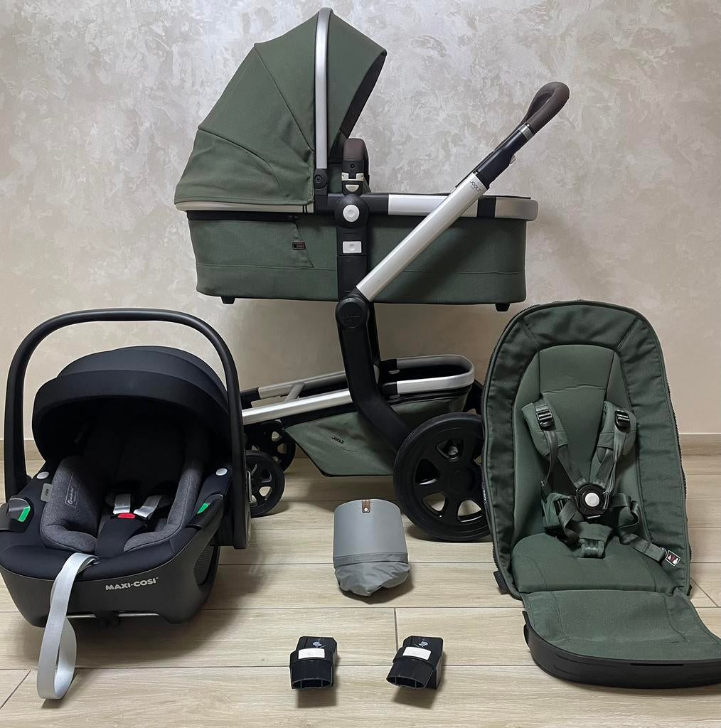 Joolz Day+  Marvellous Green 3-in-1 Compact, Ophalen, Babygeluk, Zo goed als nieuw, W