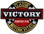 Victory Classic American Motorcycles stoffen opstrijk patch, Verzenden, Nieuw