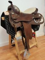 Schitterend western zadel Full quarter gel zitting, Ophalen, Gebruikt, Western