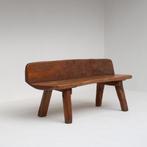Banc en bois rustique — Bois massif, Enlèvement ou Envoi, Utilisé, Bois