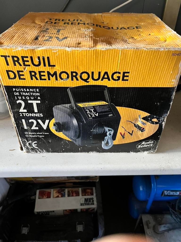 Treuil de remorquage, Bricolage & Construction, Matériel de peinture, Enlèvement ou Envoi, Comme neuf