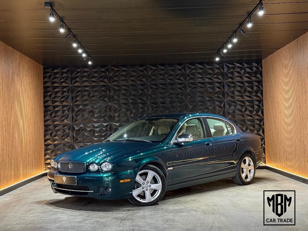 ✅Jaguar X-Type 2.2 D Executive GARANTIE Automaat Memory Navi, Autos, Achat, Entreprise, Entretenue par le concessionnaire, 107 kW