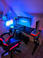 Bureau gaming + chaise – bon état, Enlèvement