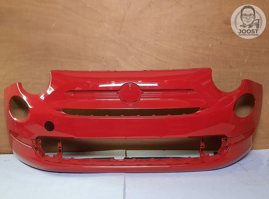 Voorbumper orgineel Fiat 500 Lounge FL v.a 2016 735619491, Auto-onderdelen, Carrosserie, Bumper, Fiat, Voor, Gebruikt, Herkomst onderdeel bekend