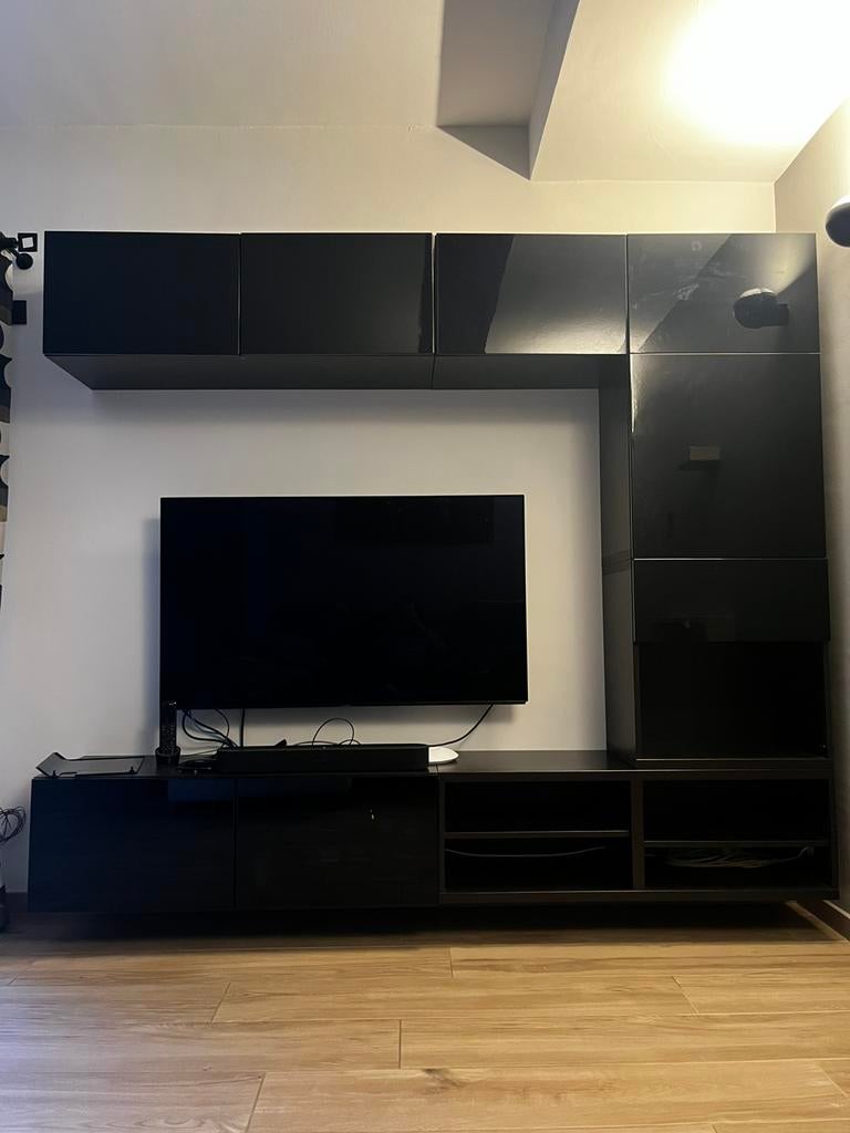 Meubles télé IKEA Besta, Maison & Meubles, Enlèvement, Comme neuf