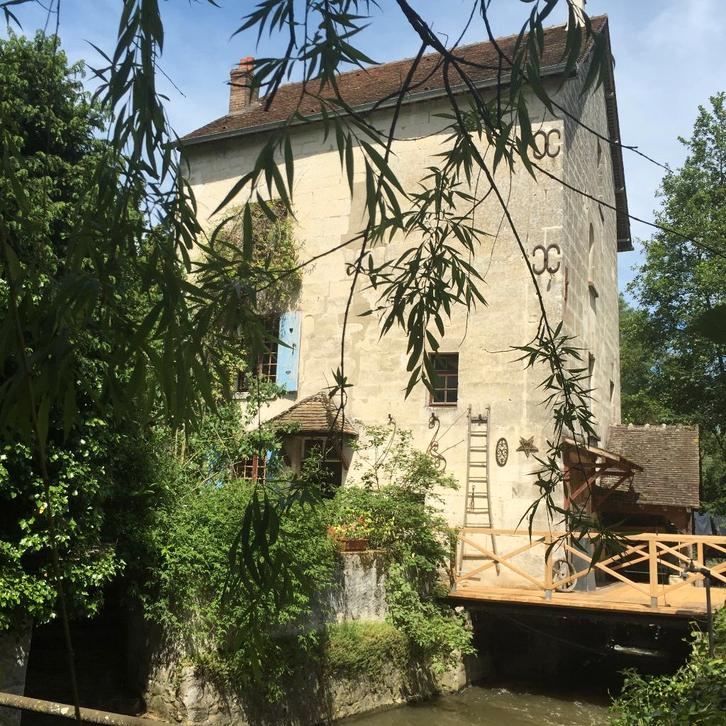 France: Historische watermolen centrum Vendôme, Immo, Buitenland, Frankrijk, Woonhuis, Stad