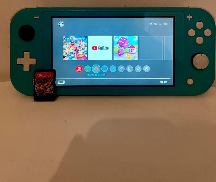 Nintendo switch lite, Consoles de jeu & Jeux vidéo, Consoles de jeu | Nintendo Switch Lite, Utilisé, Turquoise, Enlèvement