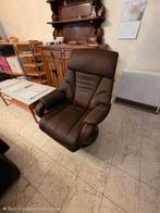 Draaistoel, Ophalen, Zo goed als nieuw, Leer