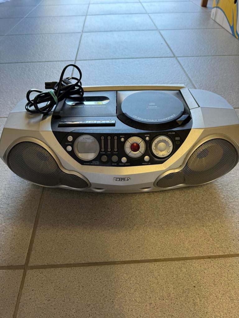 Radio, CD & casette speler, Ophalen, Gebruikt, Radio, Met cd-speler