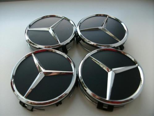 Cache-moyeux Mercedes, enjoliveurs 75 mm, Enlèvement ou Envoi, Neuf