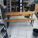 Biertafel + banken (4 sets), Tuin en Terras, Ophalen