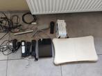 Nintendo Wii (zwart) met balance board en spelletjes, Games en Spelcomputers, Spelcomputers | Nintendo Wii, Ophalen, Met Balance Board