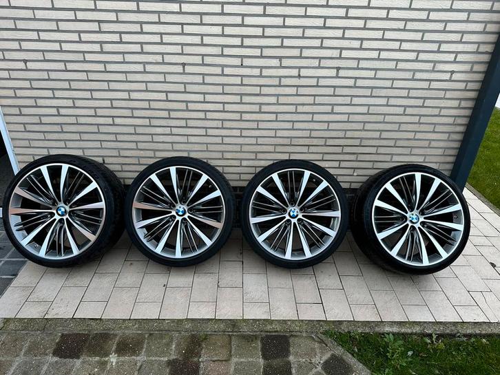 21’ breedset BMW Style 463, Auto-onderdelen, Banden en Velgen, Banden en Velgen, Zomerbanden, 21 inch, 245 mm, Personenwagen, Gebruikt