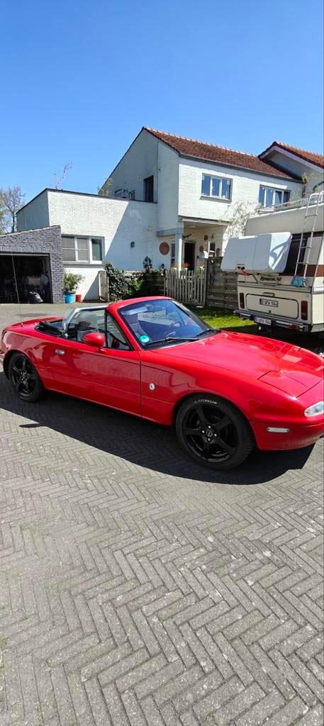 Mazda MX5, BJ 1991 (oldtimer) 1.6, 200.d km, BLANCO gekeurd, Autos, Mazda, Particulier, Enlèvement