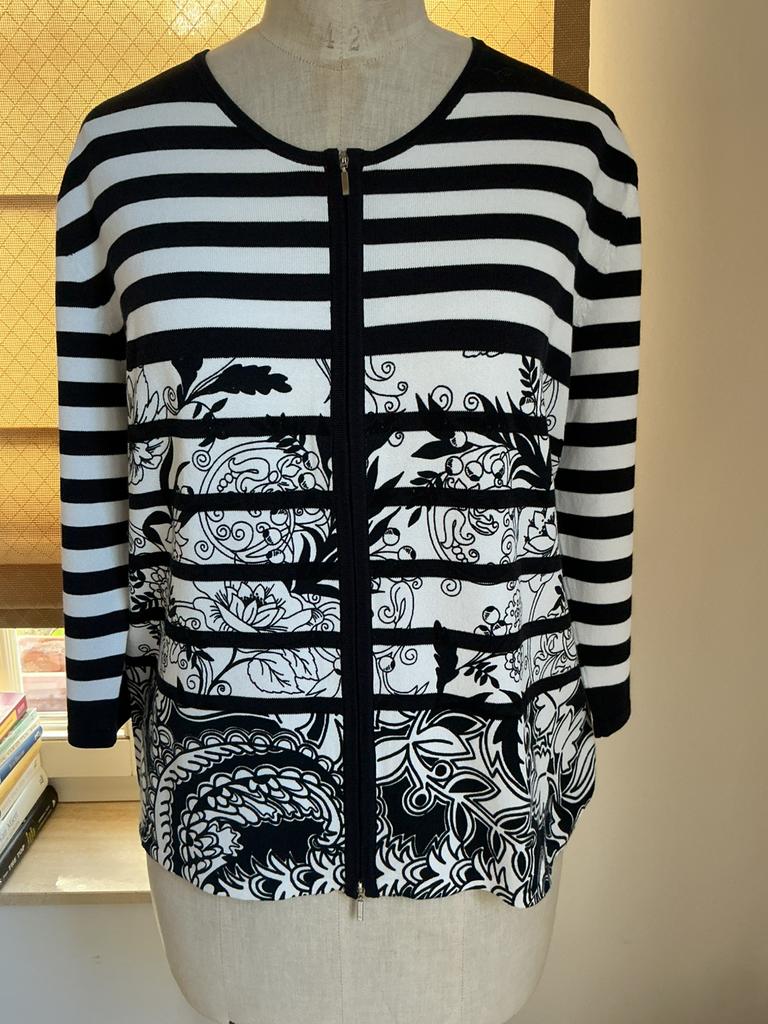 Gilet de Gerry Weber, neuf, taille 42, Enlèvement ou Envoi, Neuf, Taille 42/44 (L), Blanc