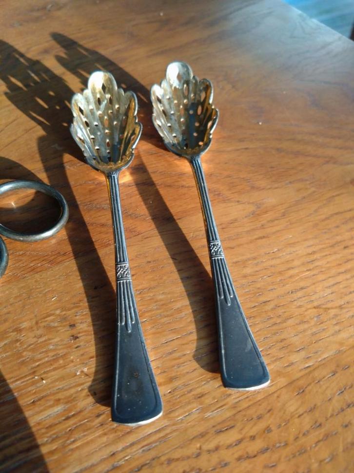 Argenterie et divers objets en vermeil- voir photos, Antiquités & Art, Antiquités | Couverts, Enlèvement