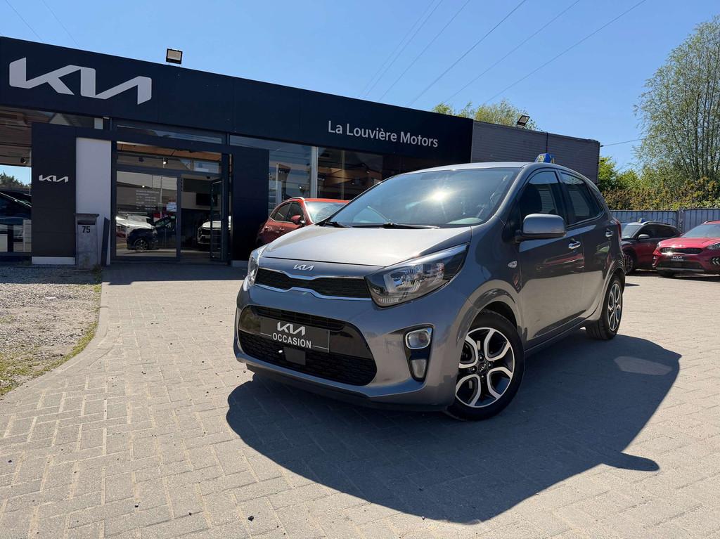 Kia Picanto Pulse 1.0 AMT ISG*CLIM*NAVI*CAMERA*CAR-PLAY*JANT, Stof, Gebruikt, https://public.car-pass.be/vhr/9ffc9f7c-a0de-4b70-b8de-2453198bc616