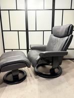 Fauteuil Stressless Design and Relax avec repose-pieds, Maison & Meubles, Fauteuils, 75 à 100 cm, Stressless Knoll Leolux Eames Liggen Woonkamer Zetel Huis Vitra
