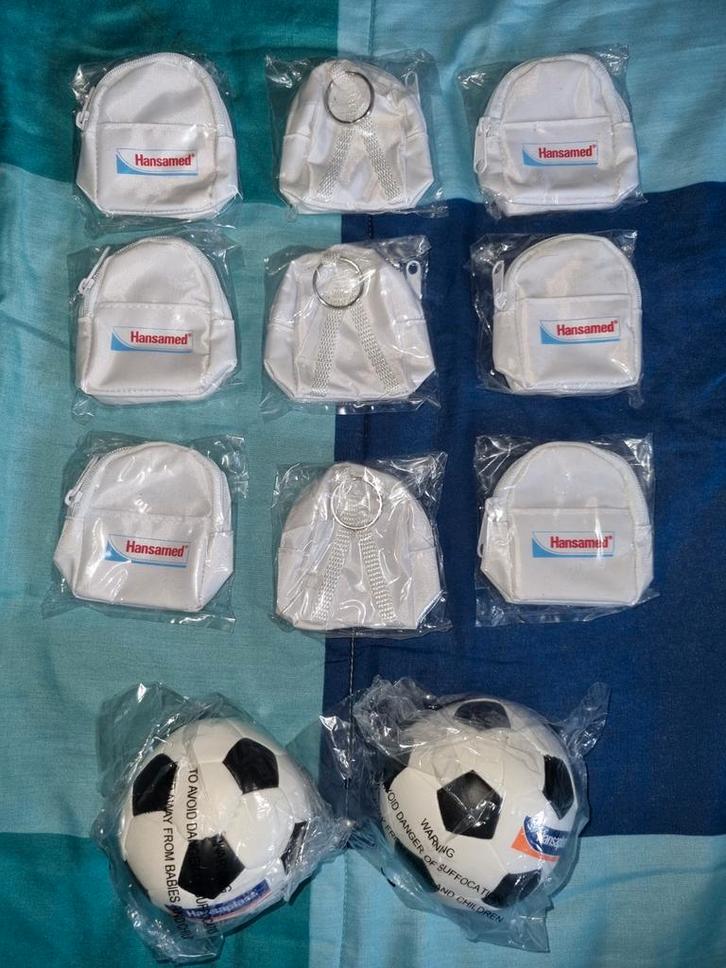 9 zakjes voor sleutelportemonnees + 2 ballen, Handtassen en Accessoires, Portemonnees, Nieuw, Ophalen of Verzenden