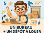 Bureau et dépôt a louer