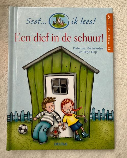 P. Oudheusden - Een dief in de schuur, Boeken, Kinderboeken | Jeugd | onder 10 jaar, Zo goed als nieuw, Ophalen of Verzenden