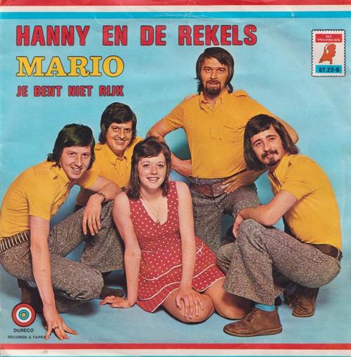 Hanny en de Rekels – Mario / Je bent niet rijk - Single, CD & DVD, Vinyles Singles, Utilisé, Single, En néerlandais, 7 pouces